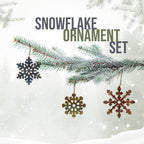 Snowflake Ornament Set
