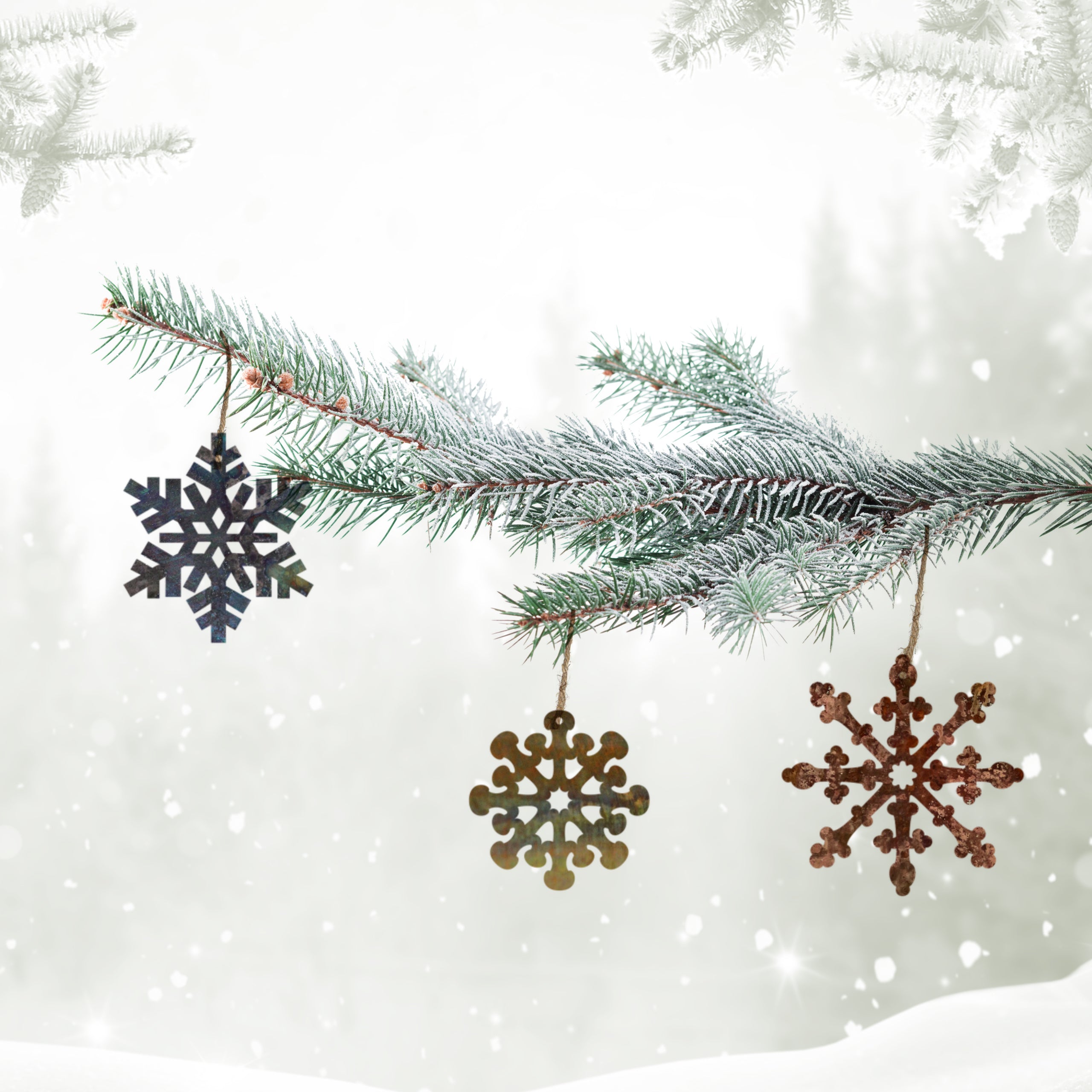 Snowflake Ornament Set