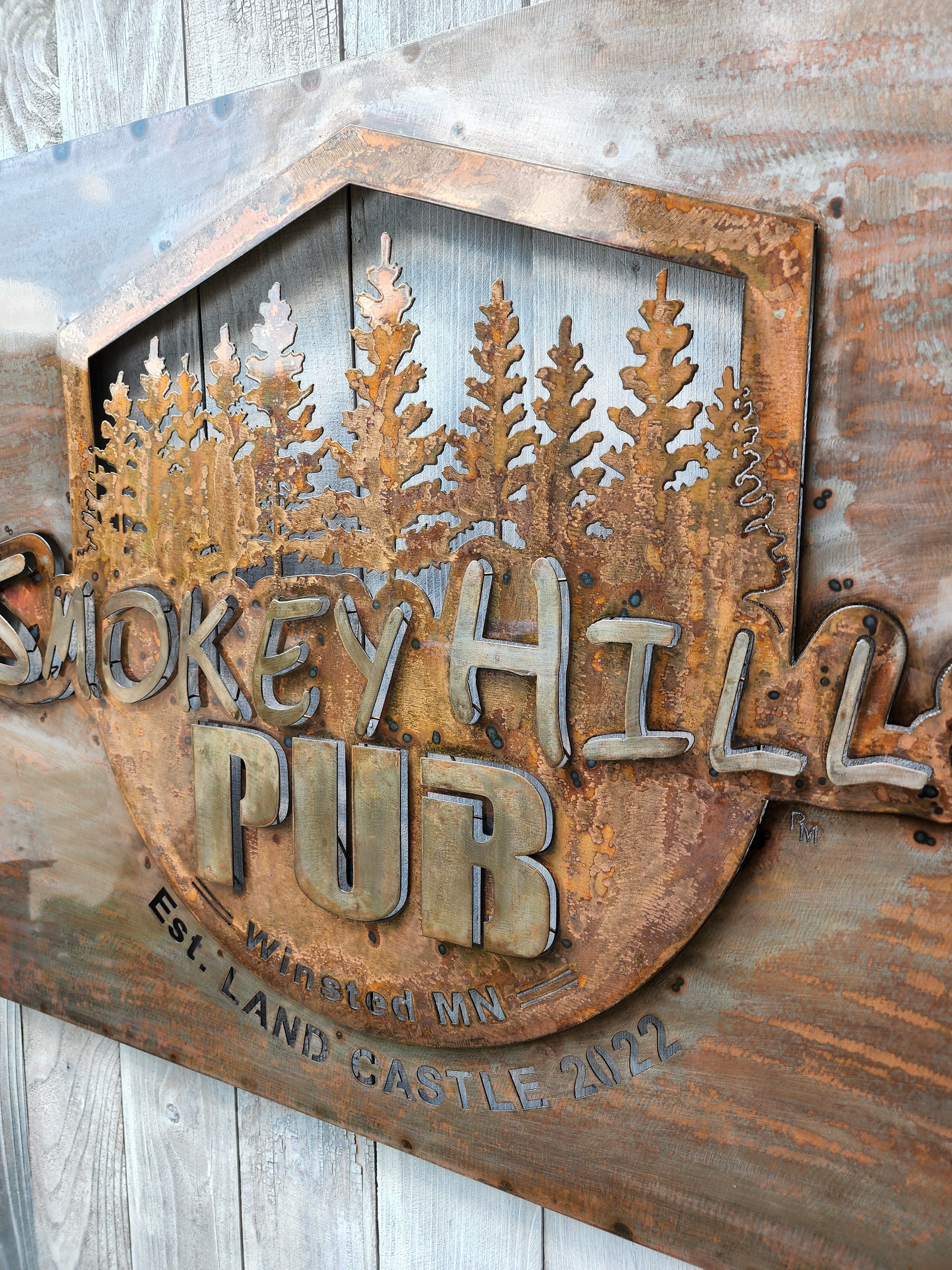 Custom Business Sign - 3D Framed Lighted