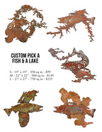 Custom Lake w/ 3D Fish