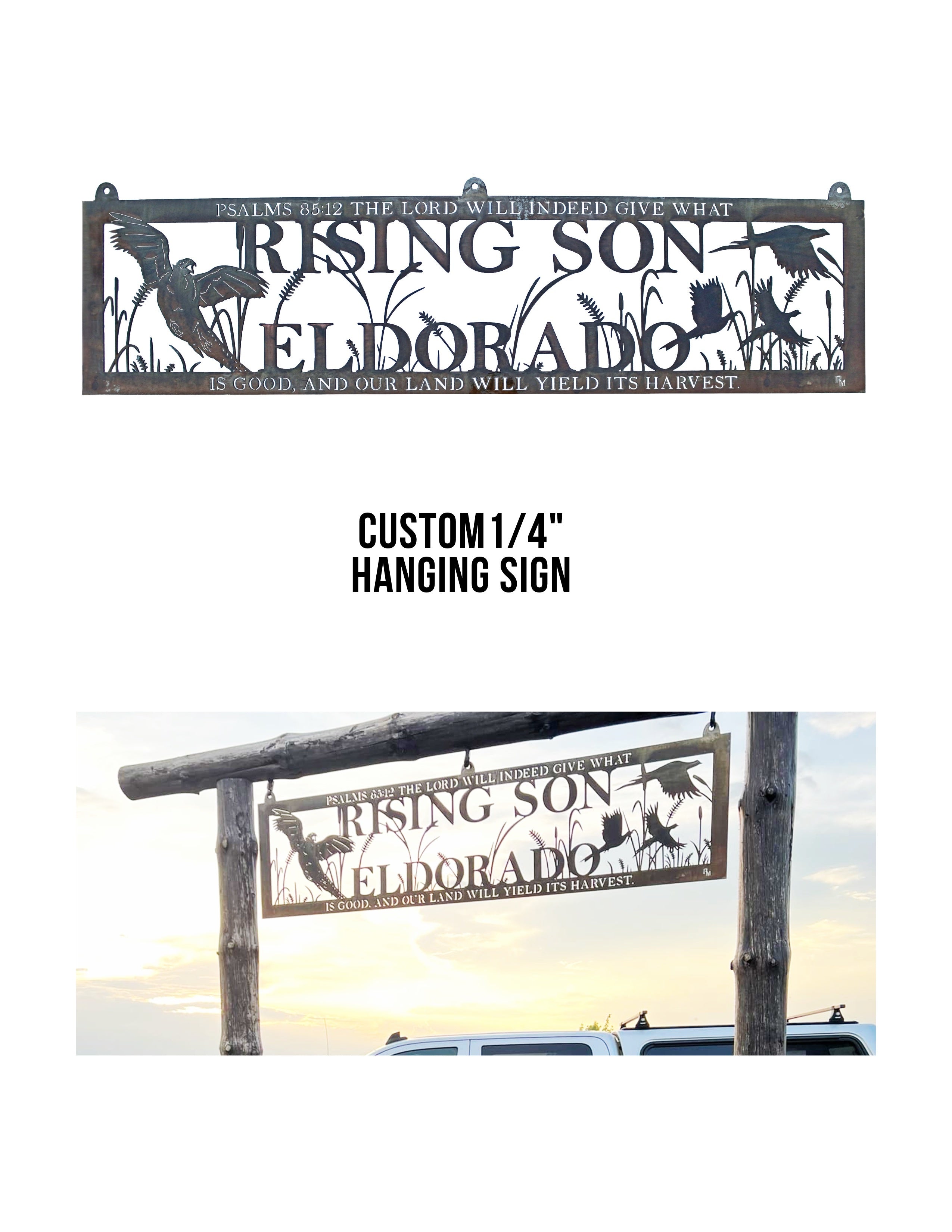 Custom Sign - Flat