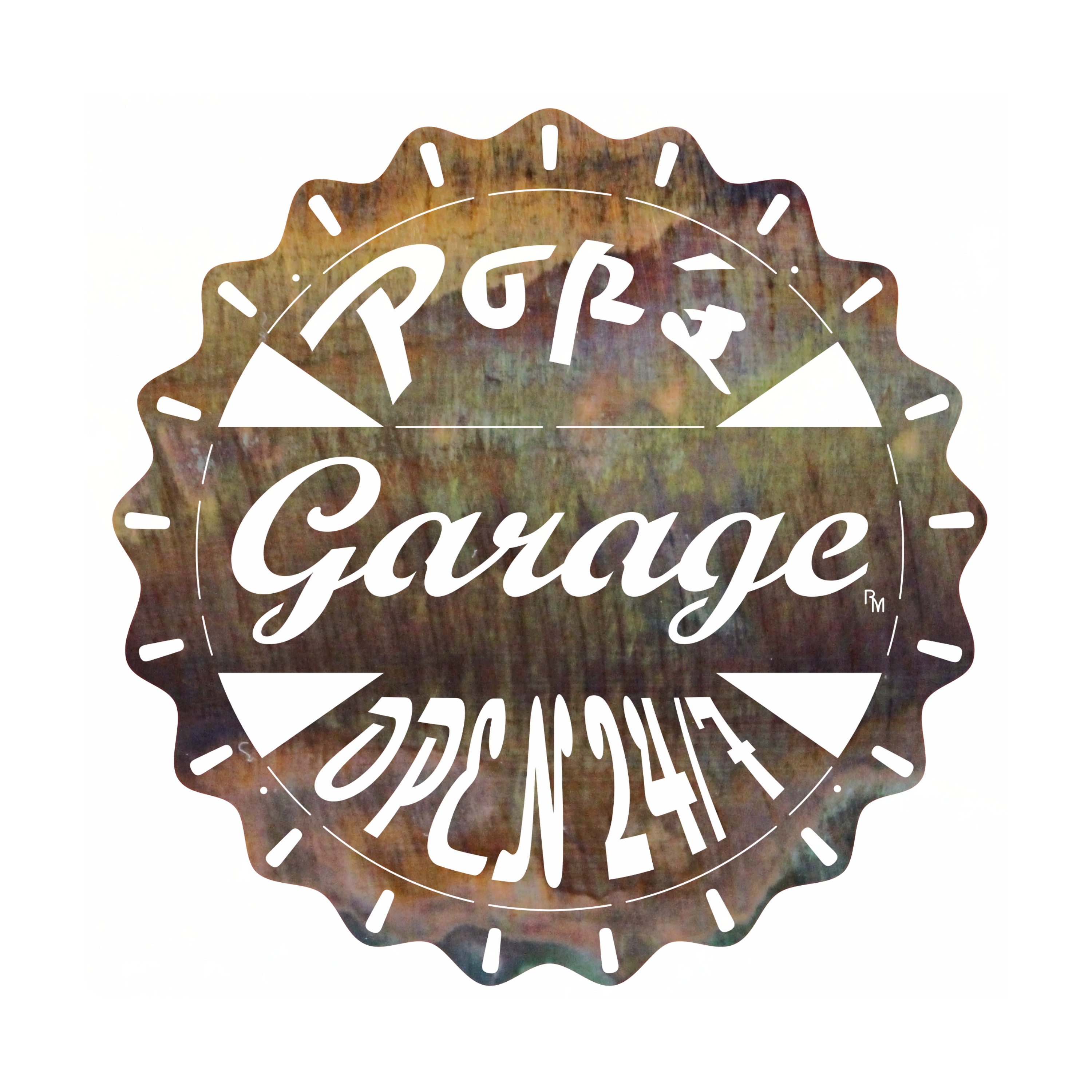 Custom Bottle Cap Sign w/ Name