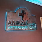 Custom Business Sign - 3D Framed Lighted