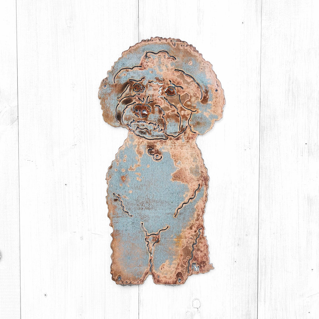 Bichon Sitting Sign