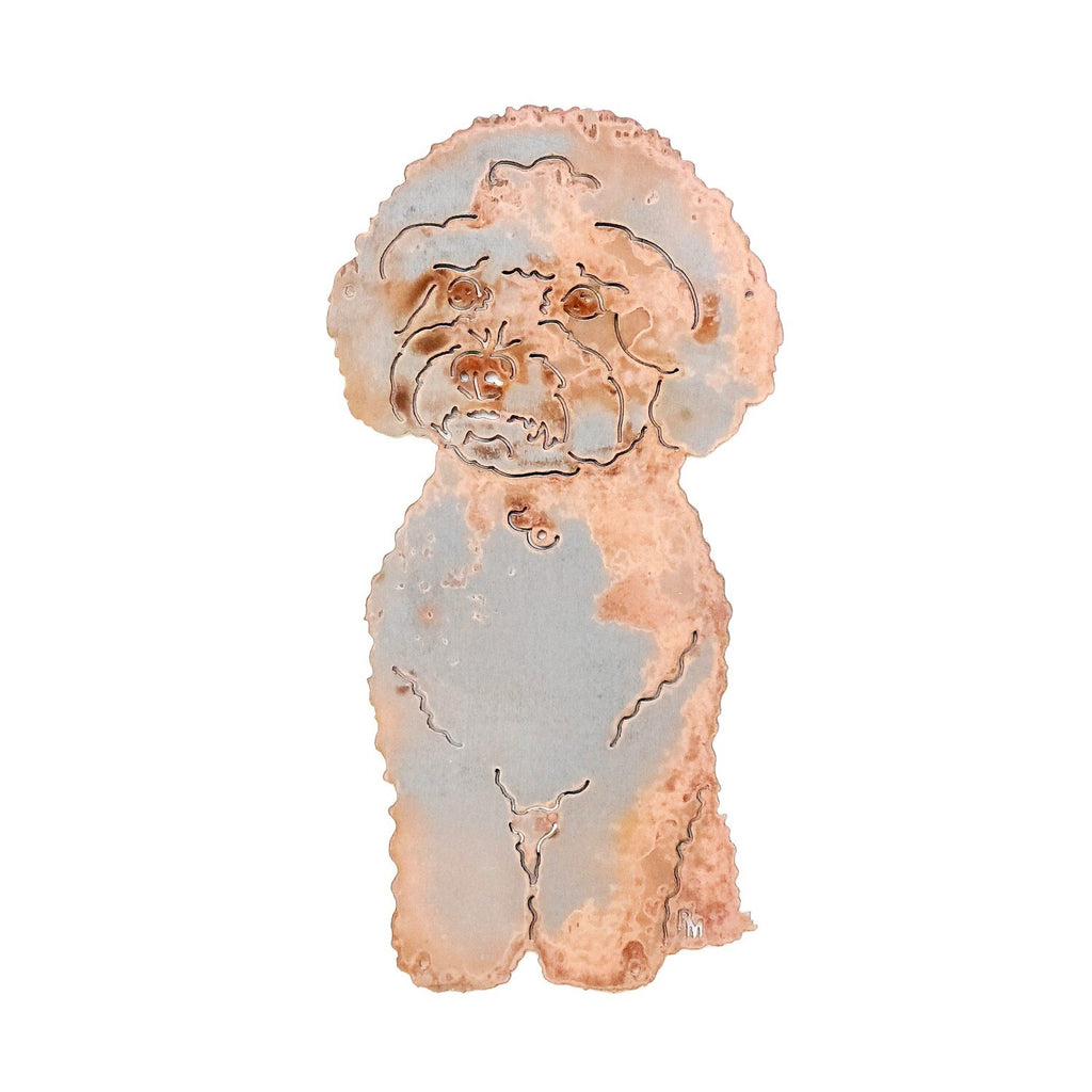 Bichon Sitting Sign