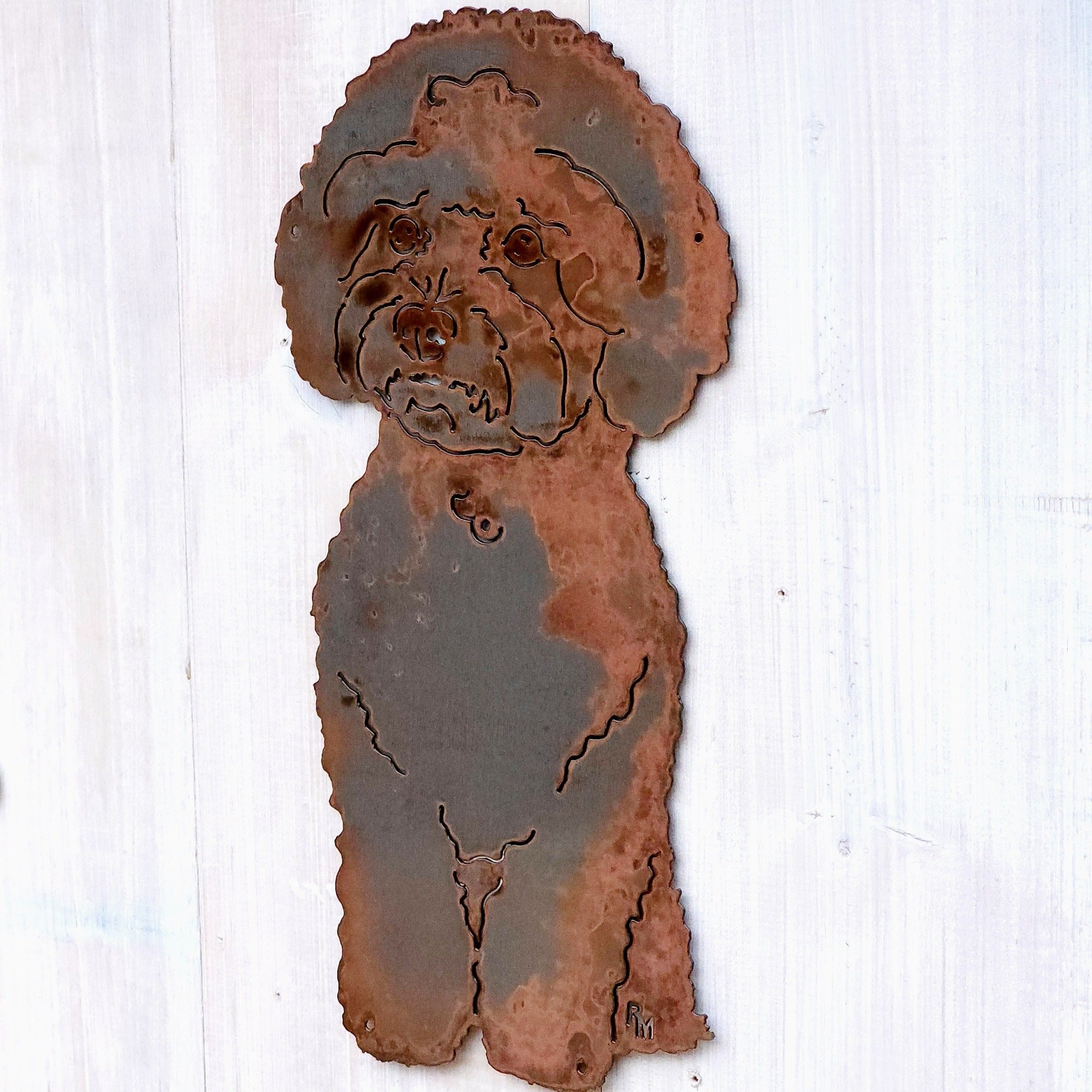 Bichon Sitting Sign