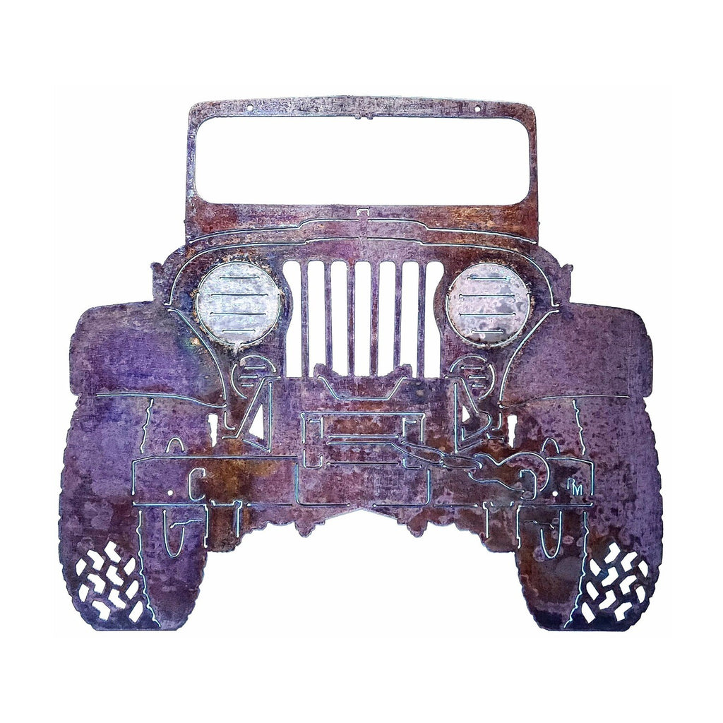 97 CJ-5 Jeep Wall Art