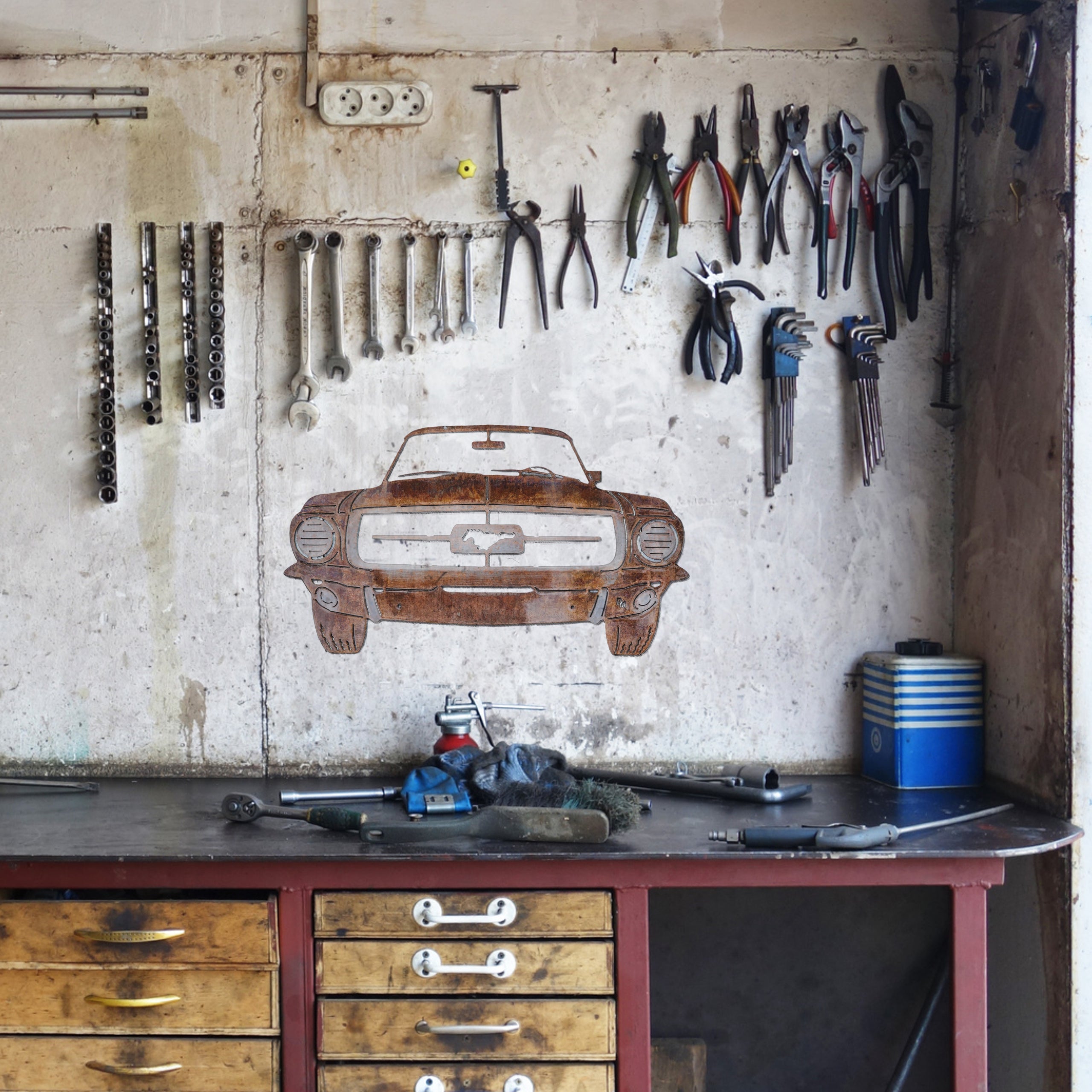 64 Mustang Wall Art