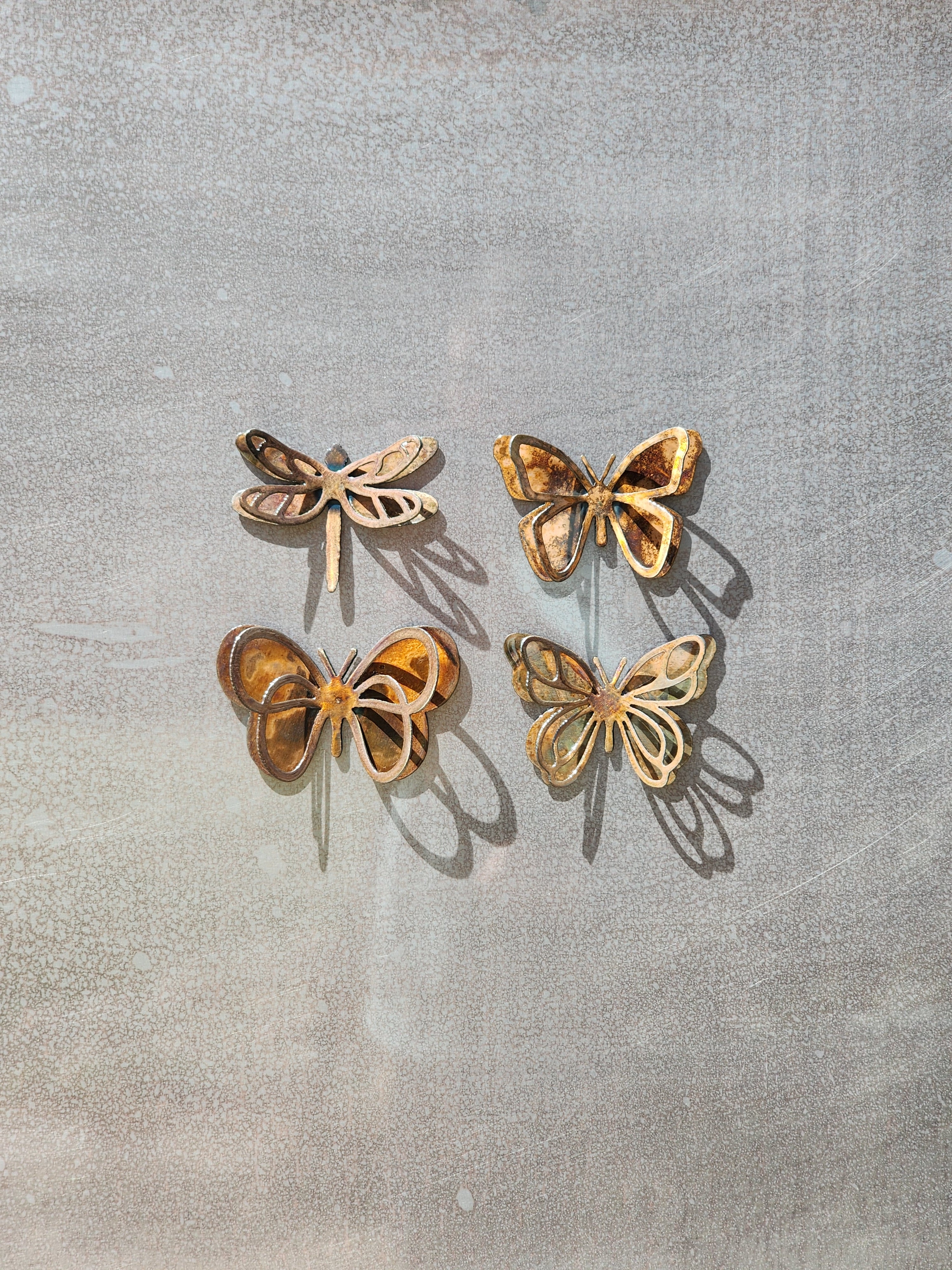 3D Butterfly Magnet Set