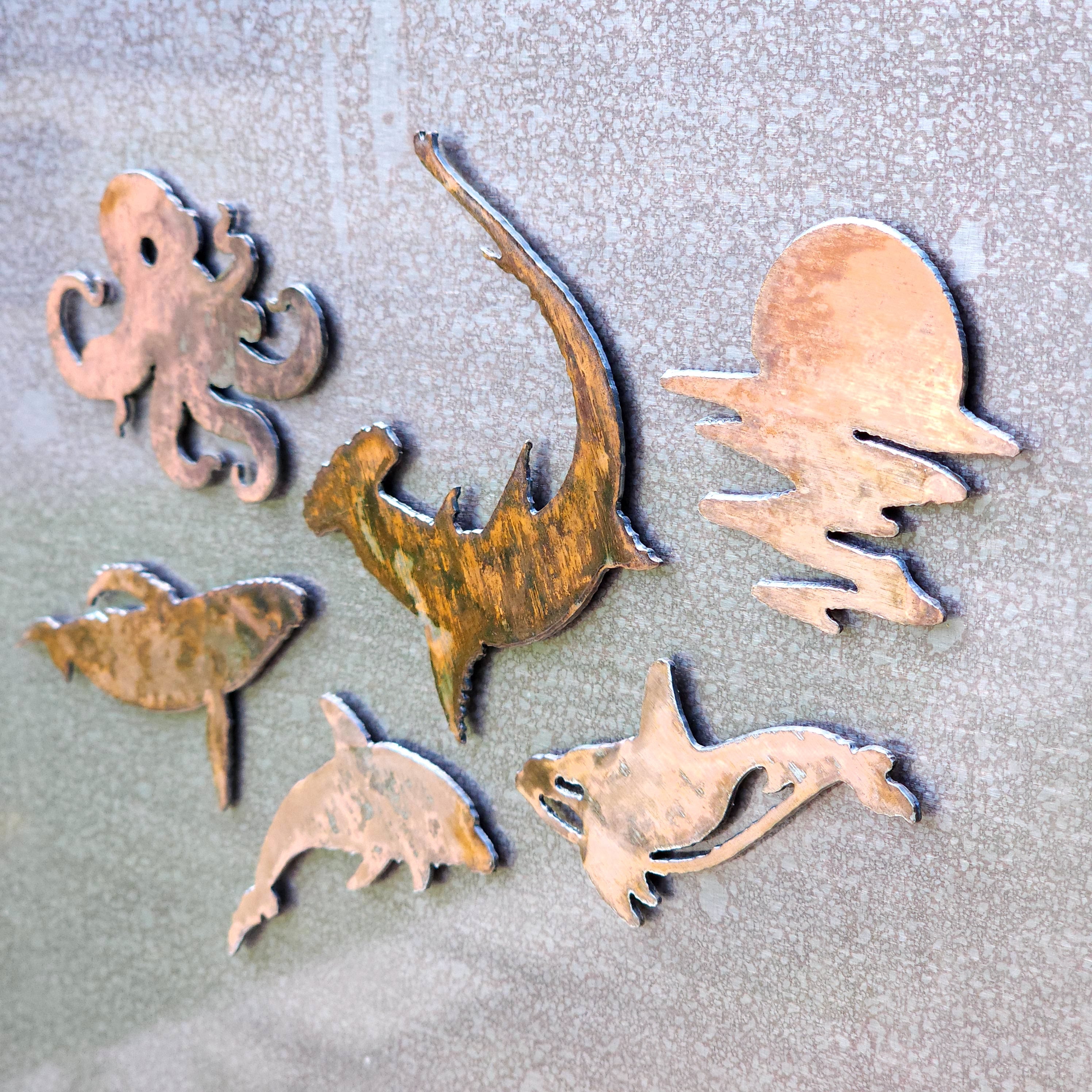 Ocean Creature Magnet Set
