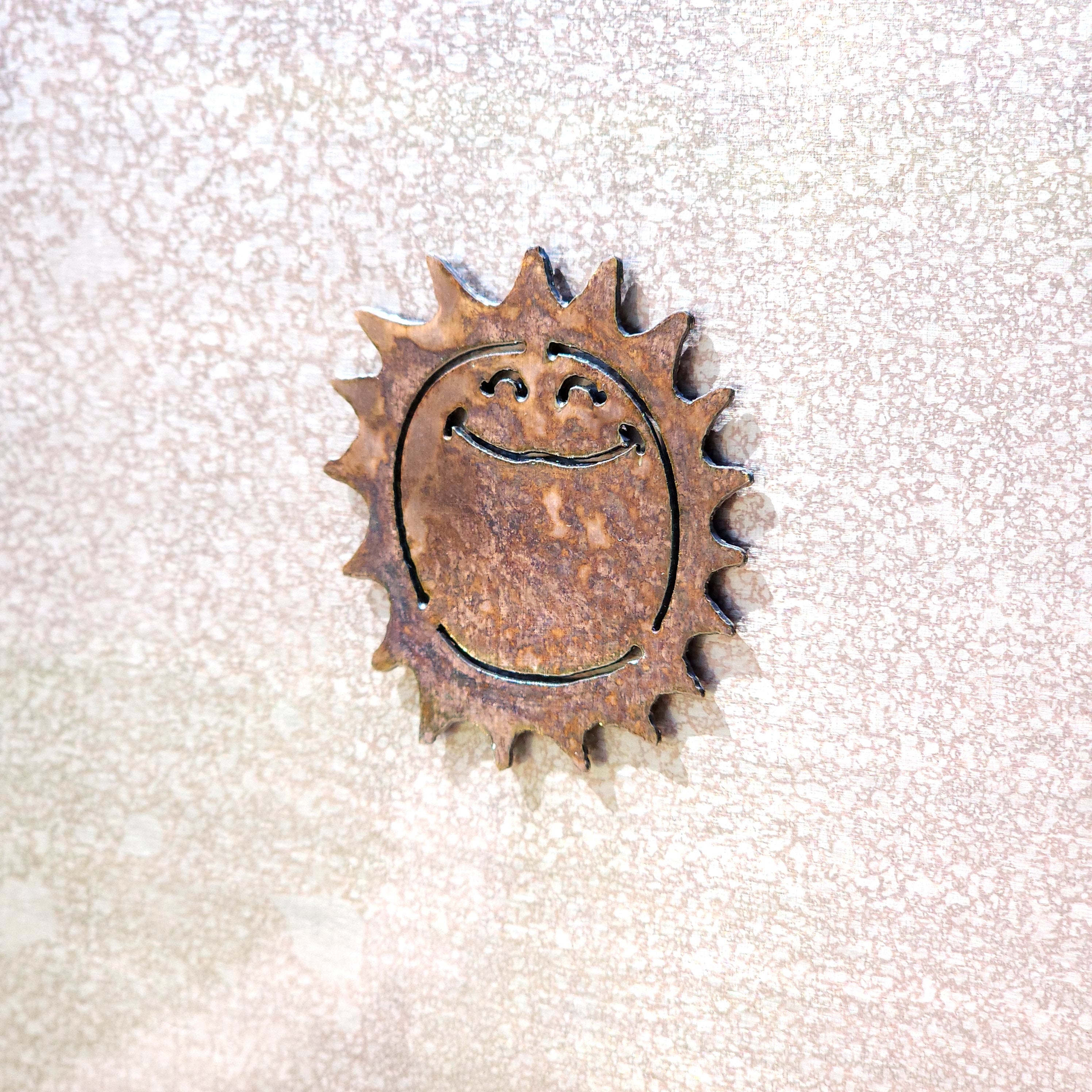 Smiley Sun Magnet