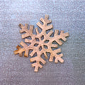 Square Snowflake Magnet