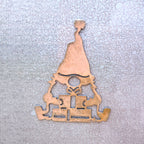 Xmas Gnome w/ Present Magnet