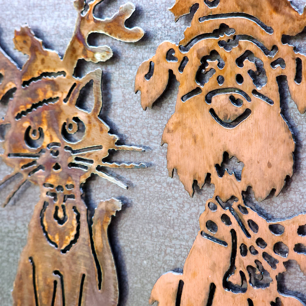 Xmas Animal Magnet Set