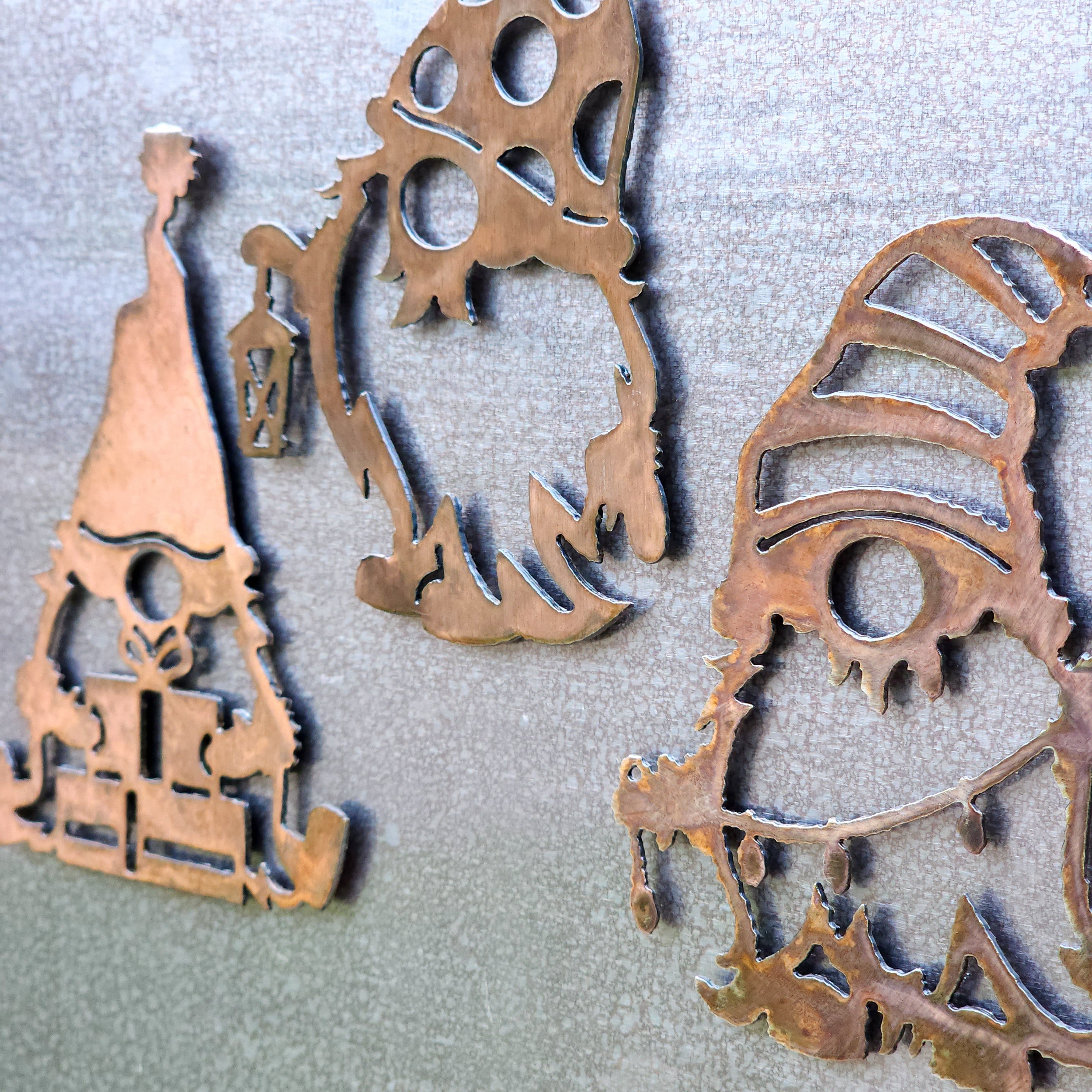 Xmas Gnome Magnet Set