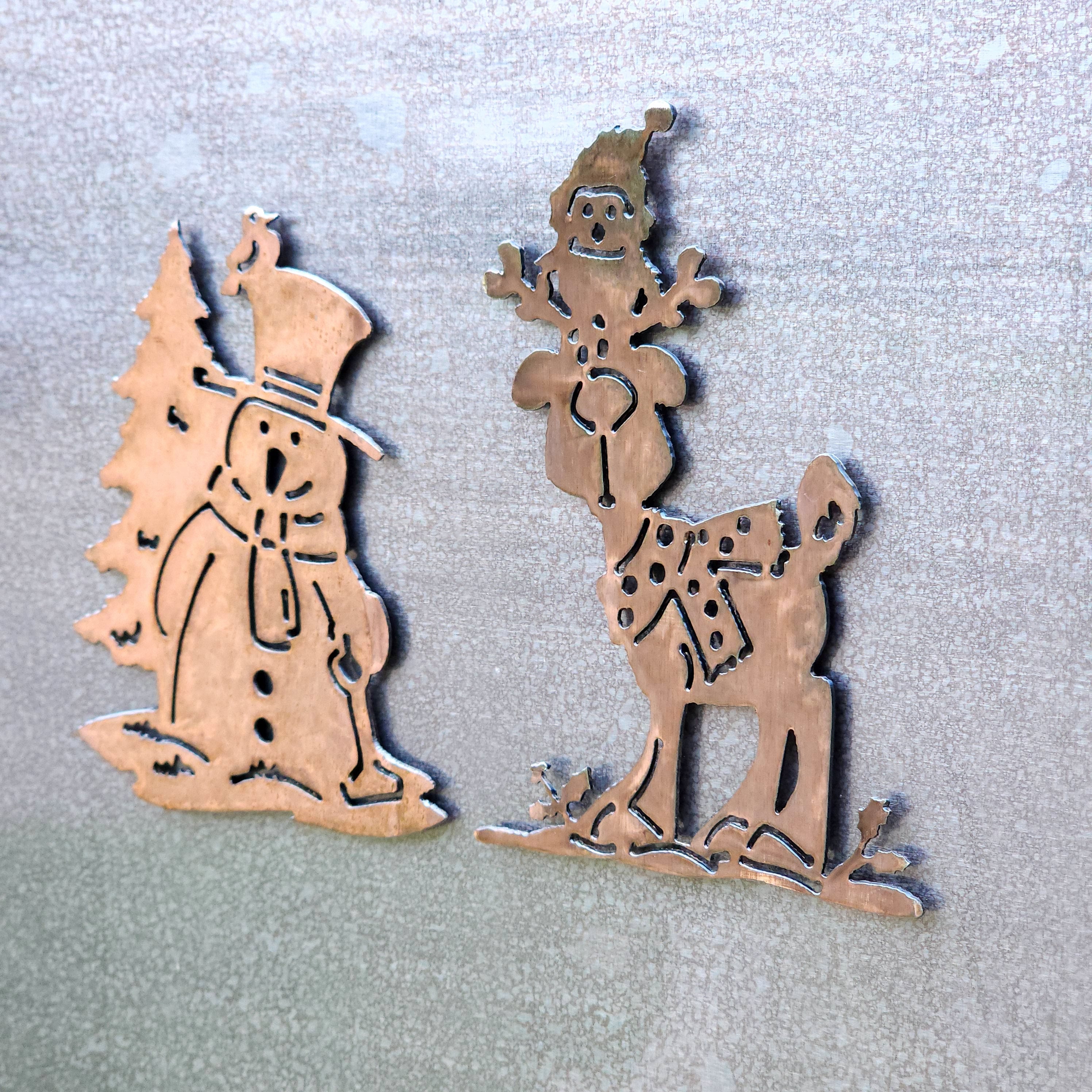 Snowman Magnet