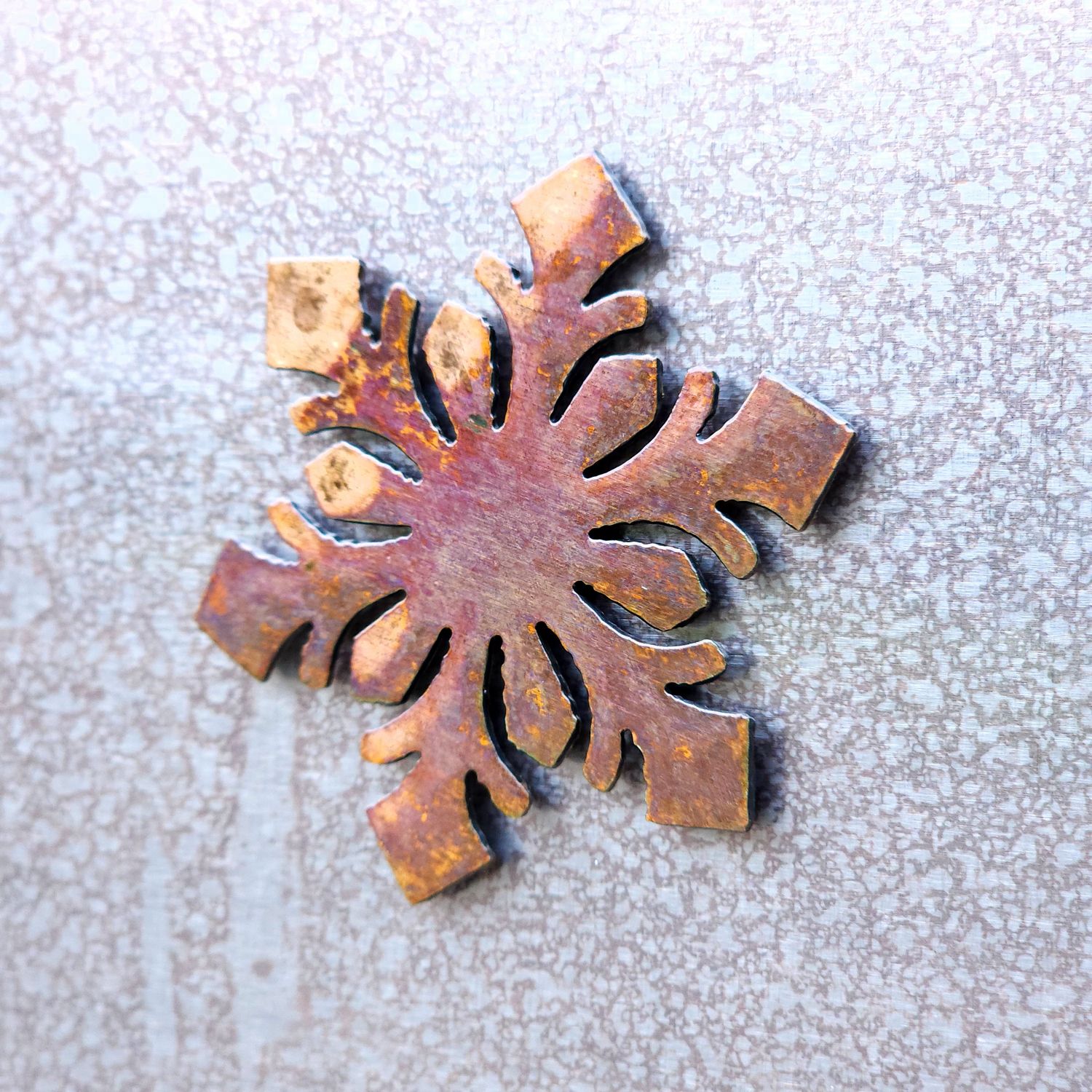 Flower Snowflake Magnet