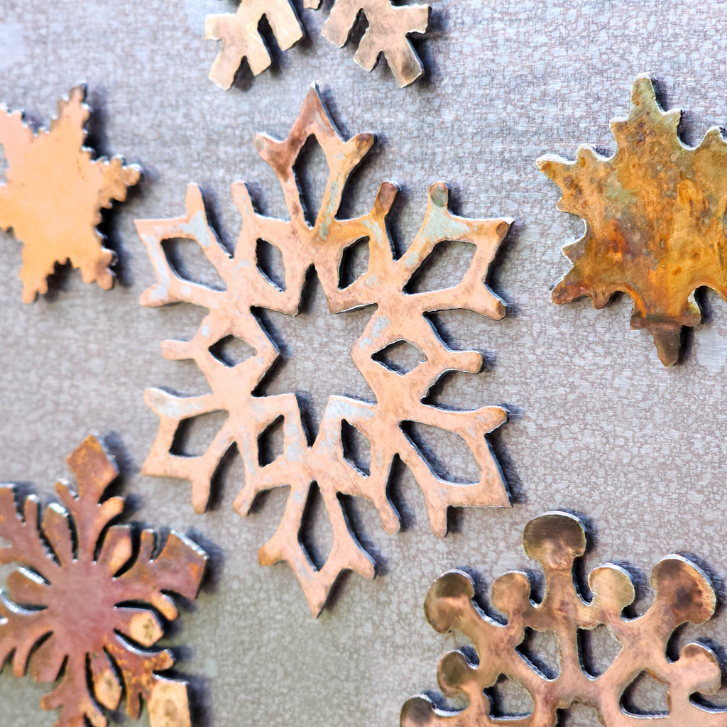 Simple Tiny Snowflake Magnet