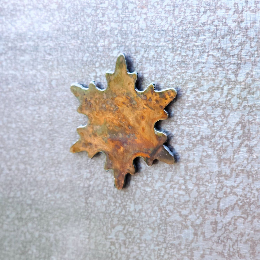 Simple Tiny Snowflake Magnet