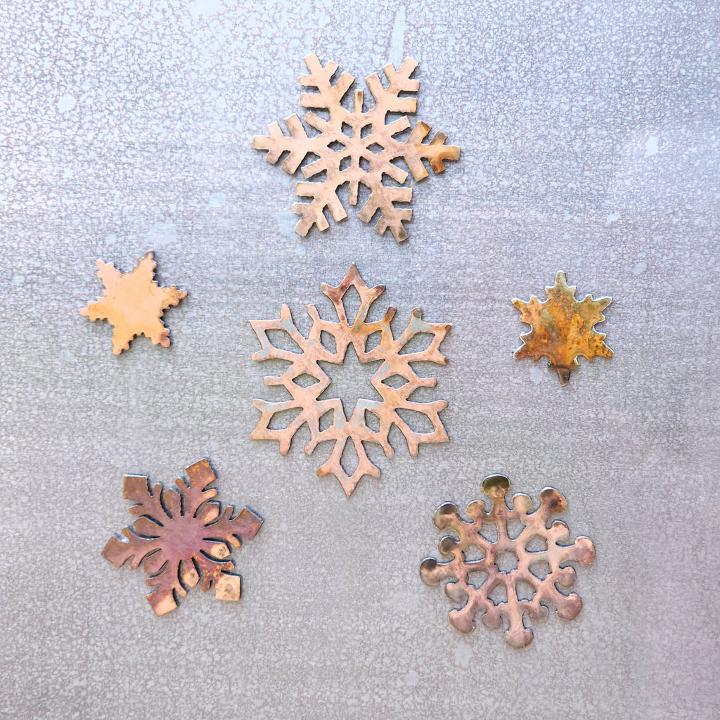 Simple Tiny Snowflake Magnet