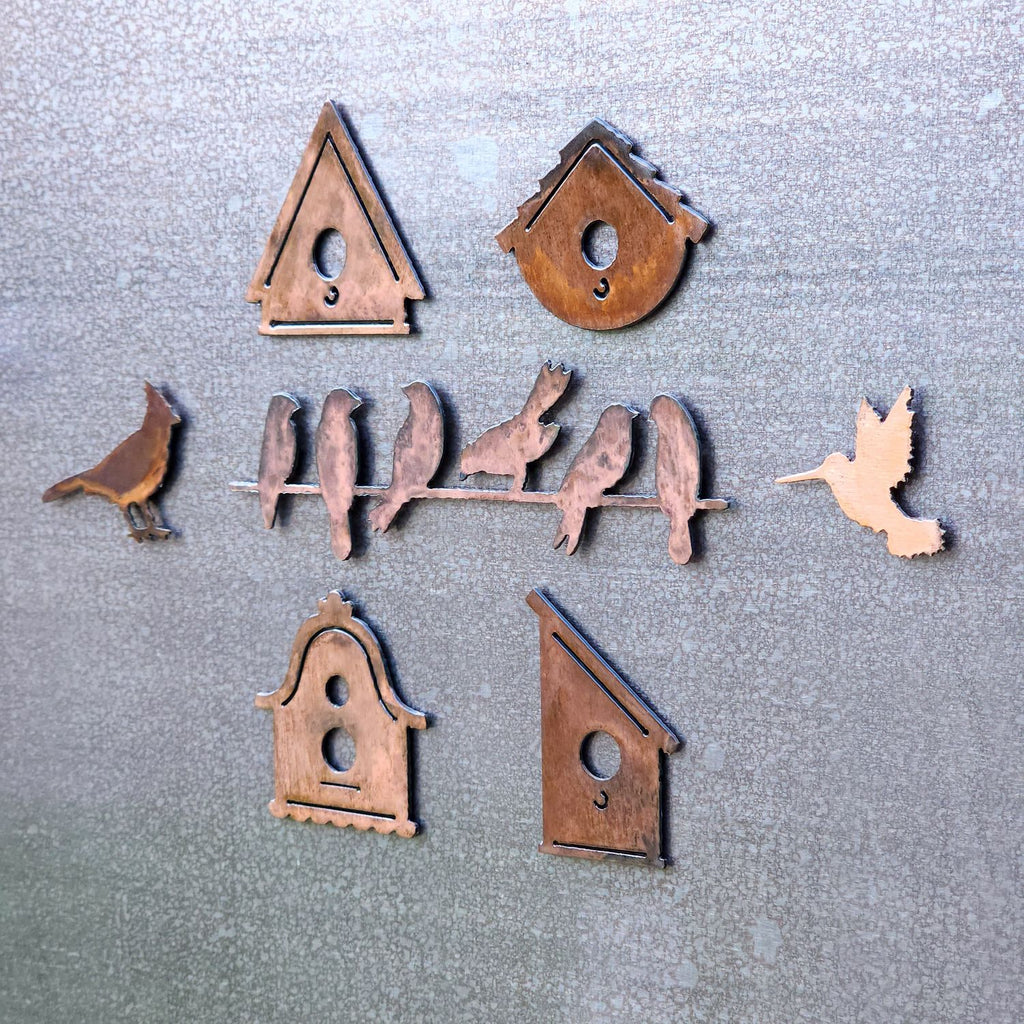 Bird Lover Magnet Set