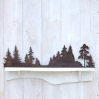 35" x 9" Tree Scene