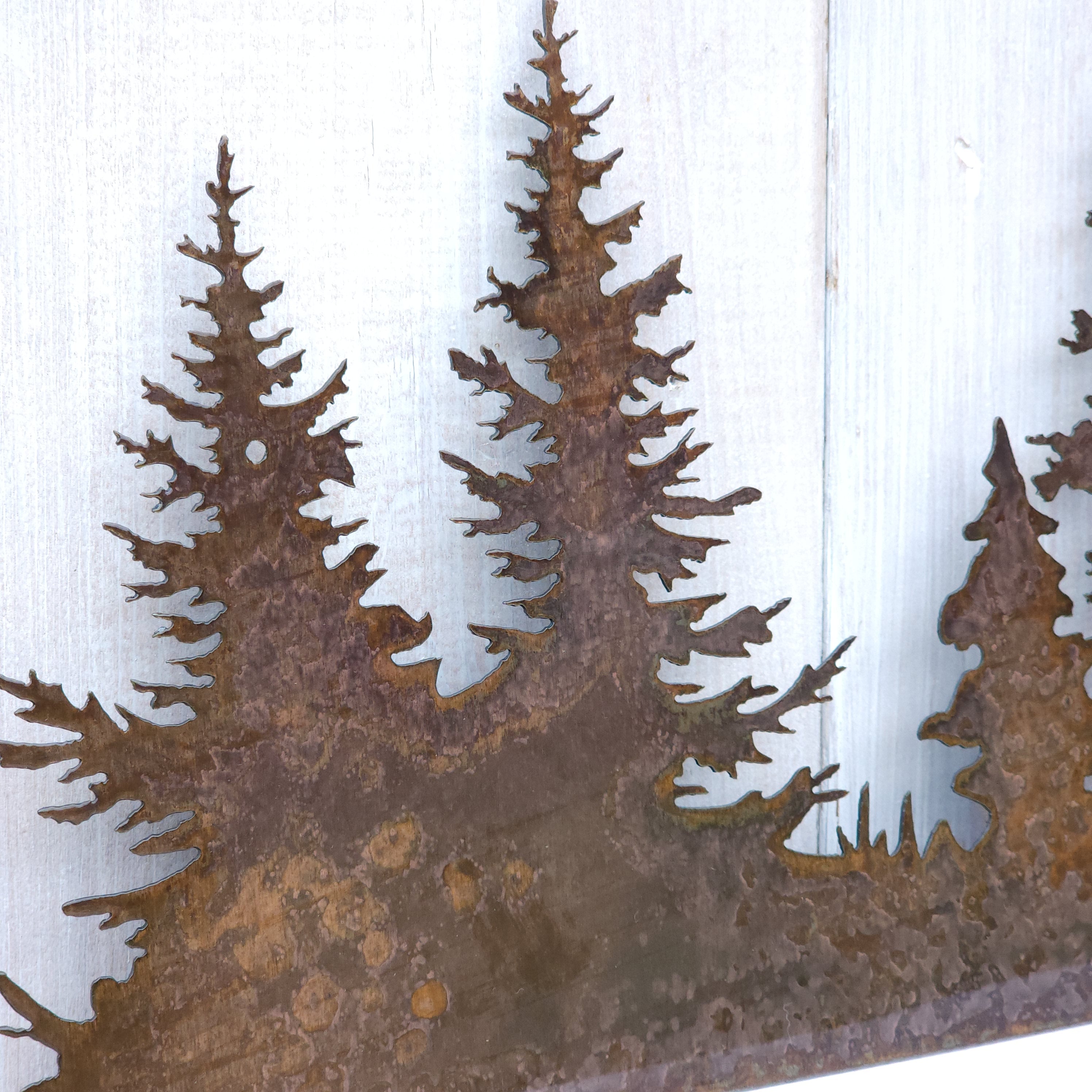 35" x 9" Tree Scene