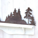 35" x 9" Tree Scene