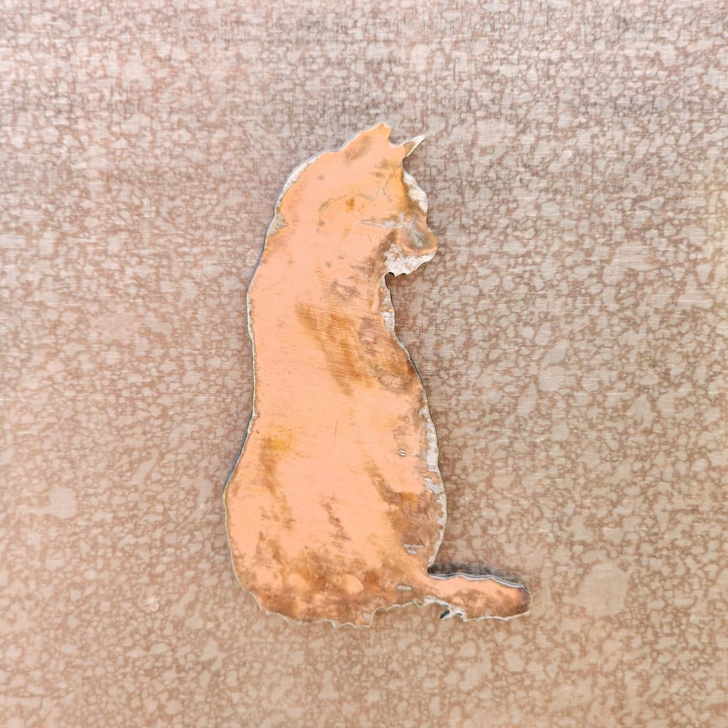 Cat Sitting Magnet