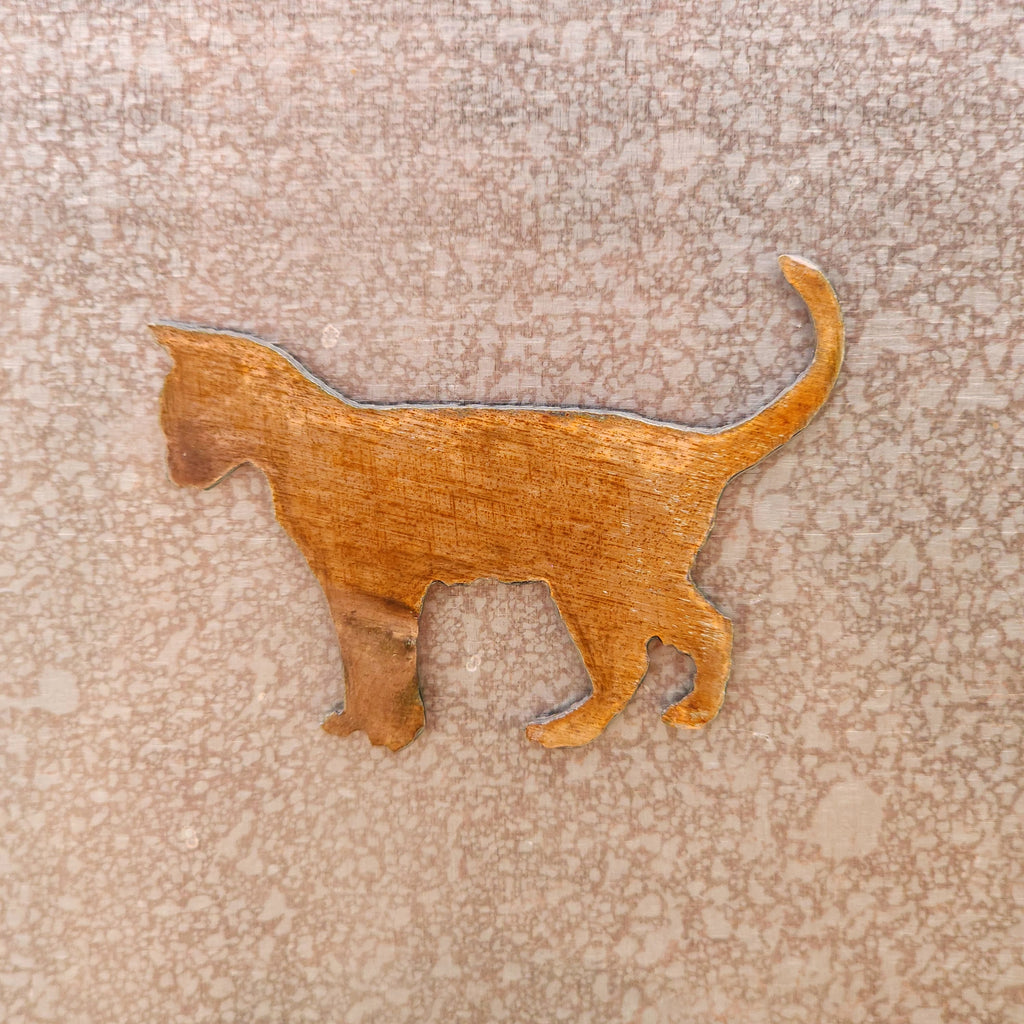 Cat Walking Magnet