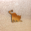 Heart Tail Cat Magnet