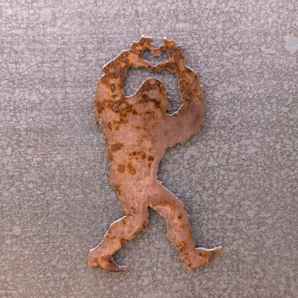 Heart Sasquatch Magnet