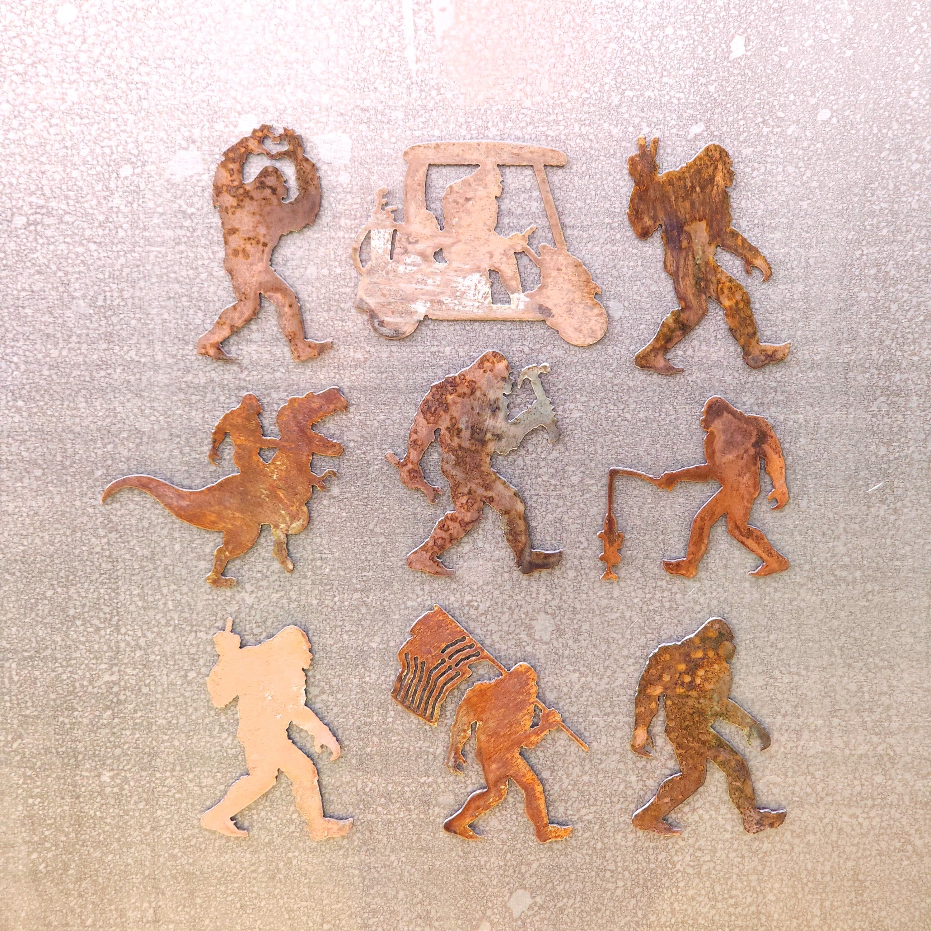 Middle Finger Sasquatch Magnet