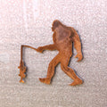 Fishing Sasquatch Magnet / Sticker