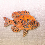 Detailed Sunfish Magnet