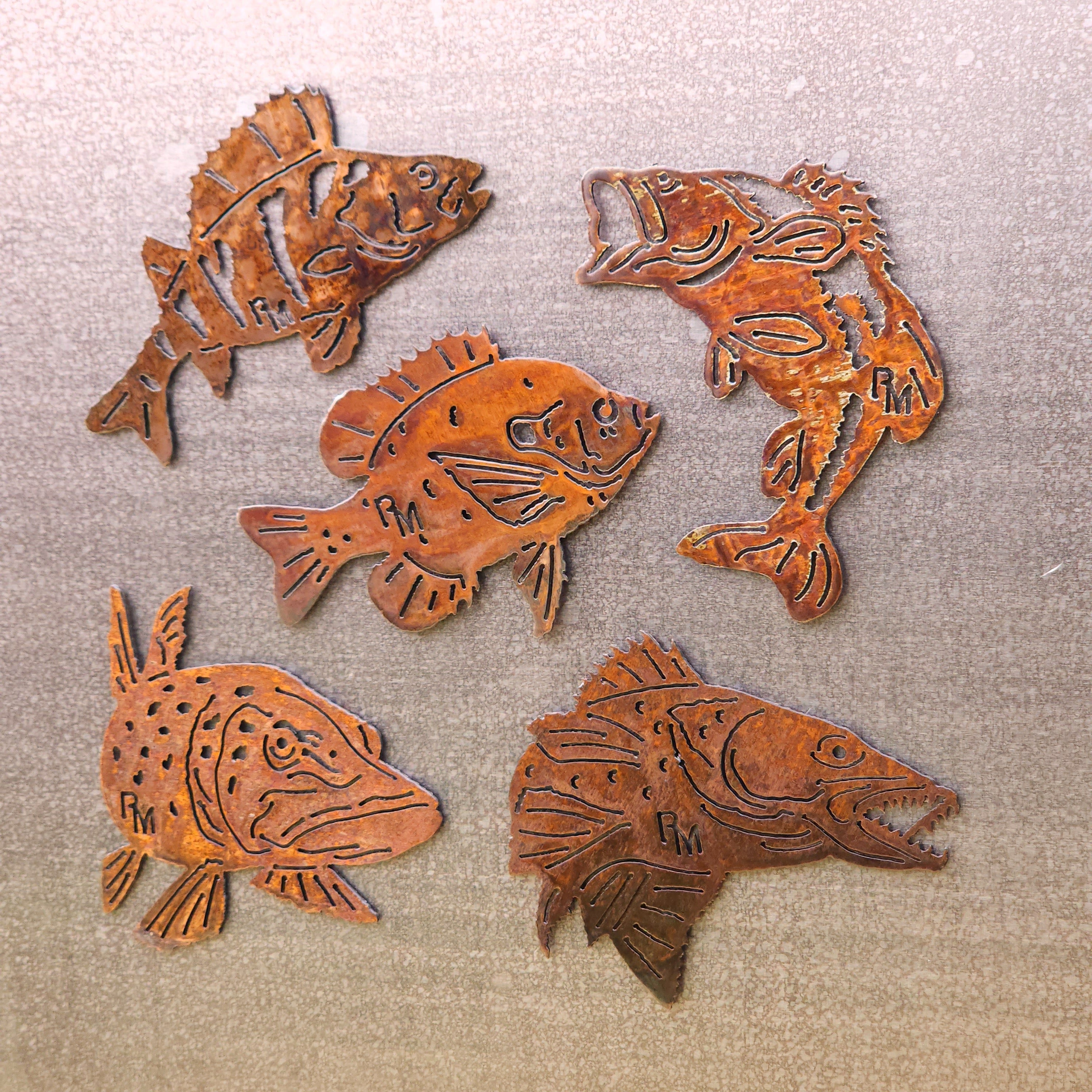 Detailed Walleye Magnet