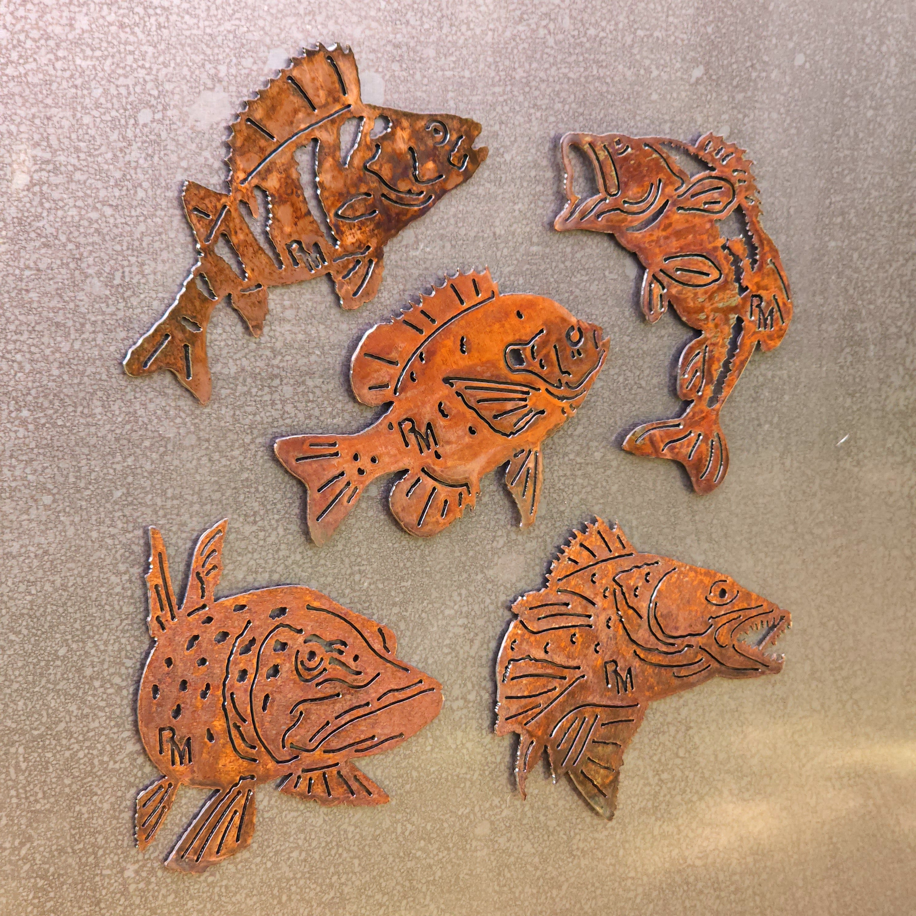 Detailed Walleye Magnet