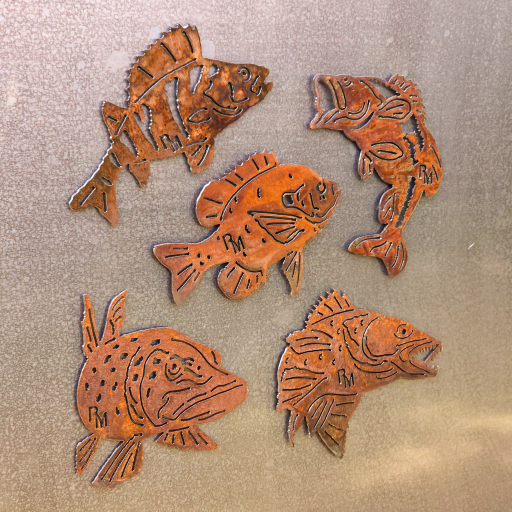 Detailed Sunfish Magnet