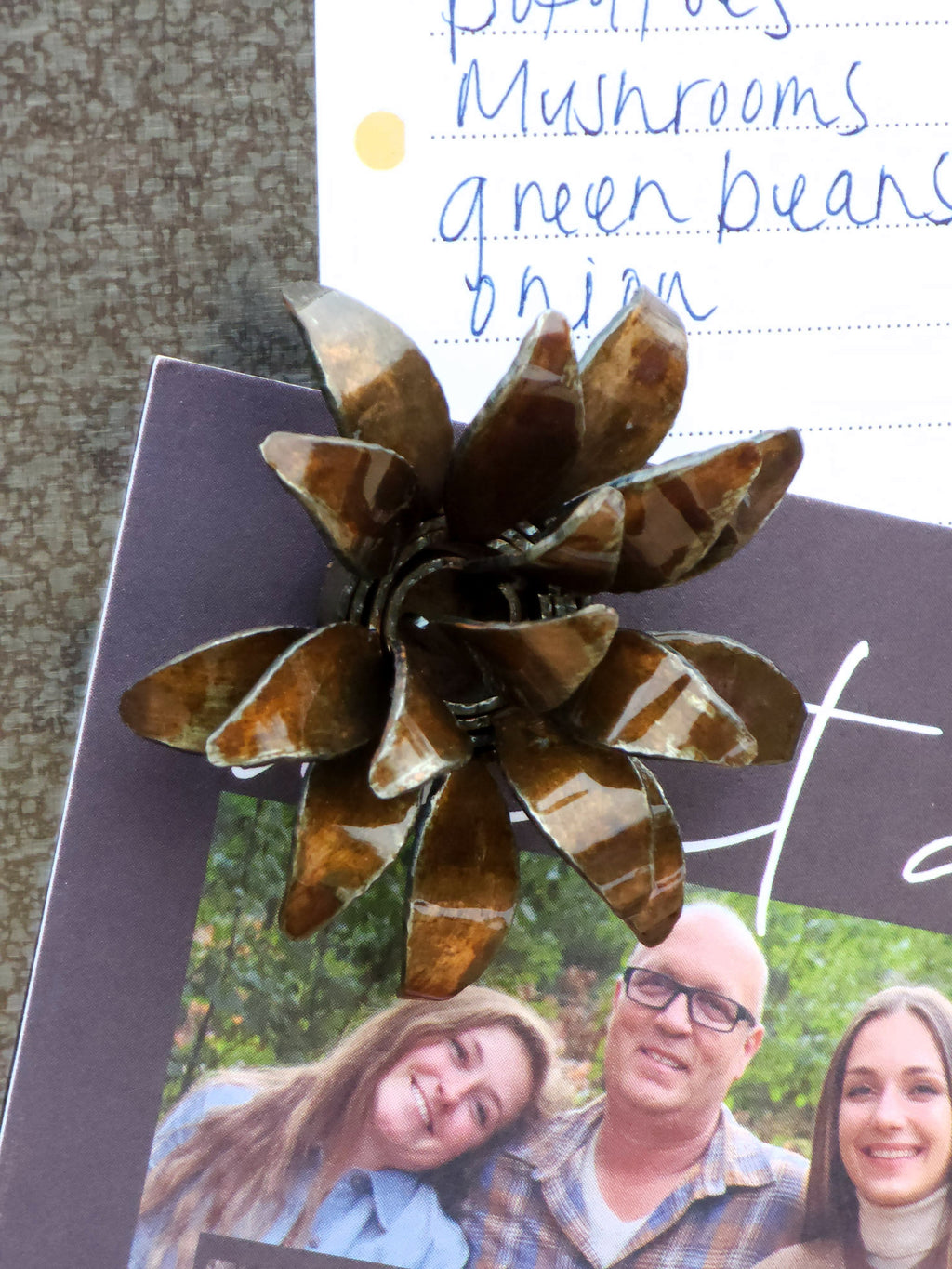 3D Spiky Flower Magnet