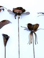 3D Rose Flower Stake