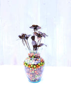3D Columbine Flower Stake