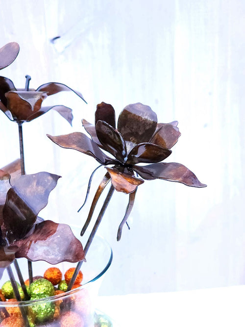 3D Columbine Flower Stake