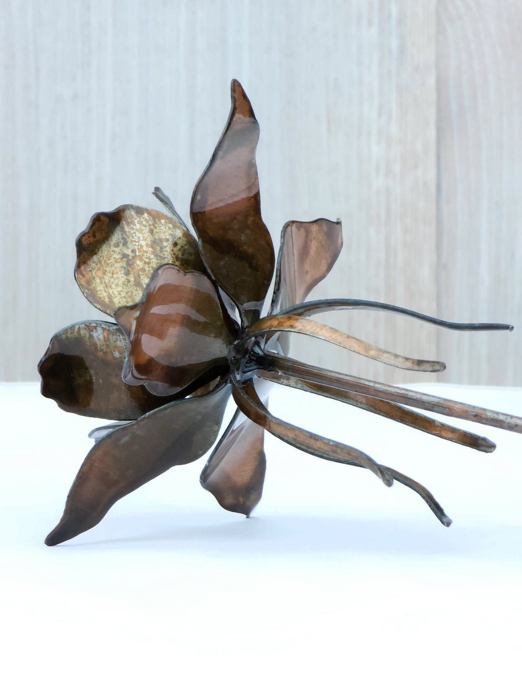 3D Columbine Flower Stake