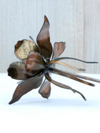 3D Columbine Flower Stake