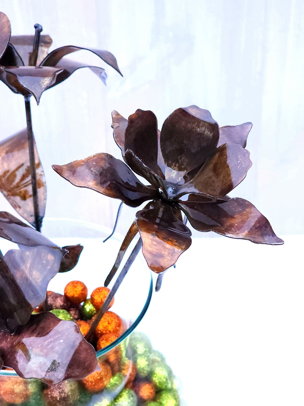 3D Columbine Flower Stake