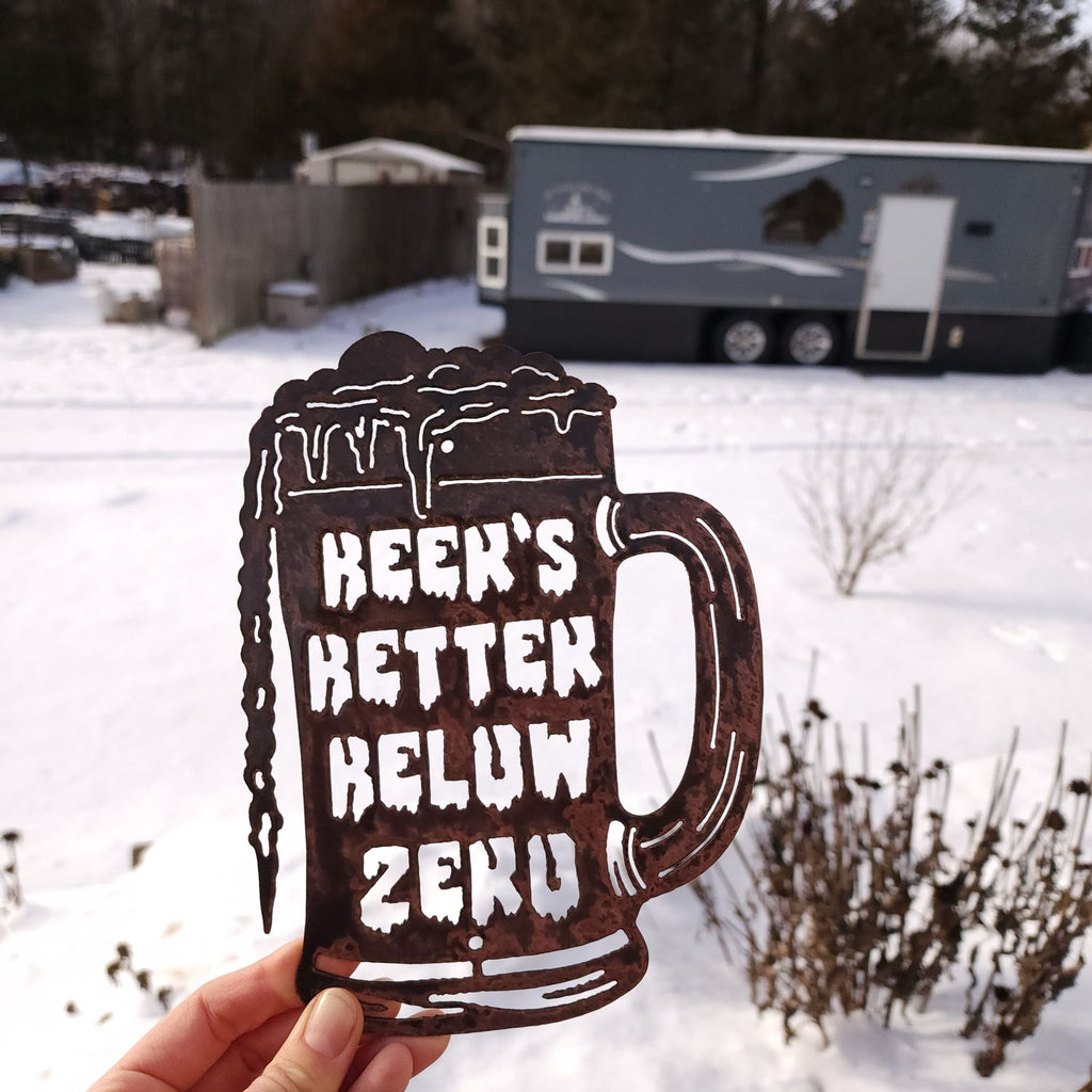 Beer's Better Below Zero