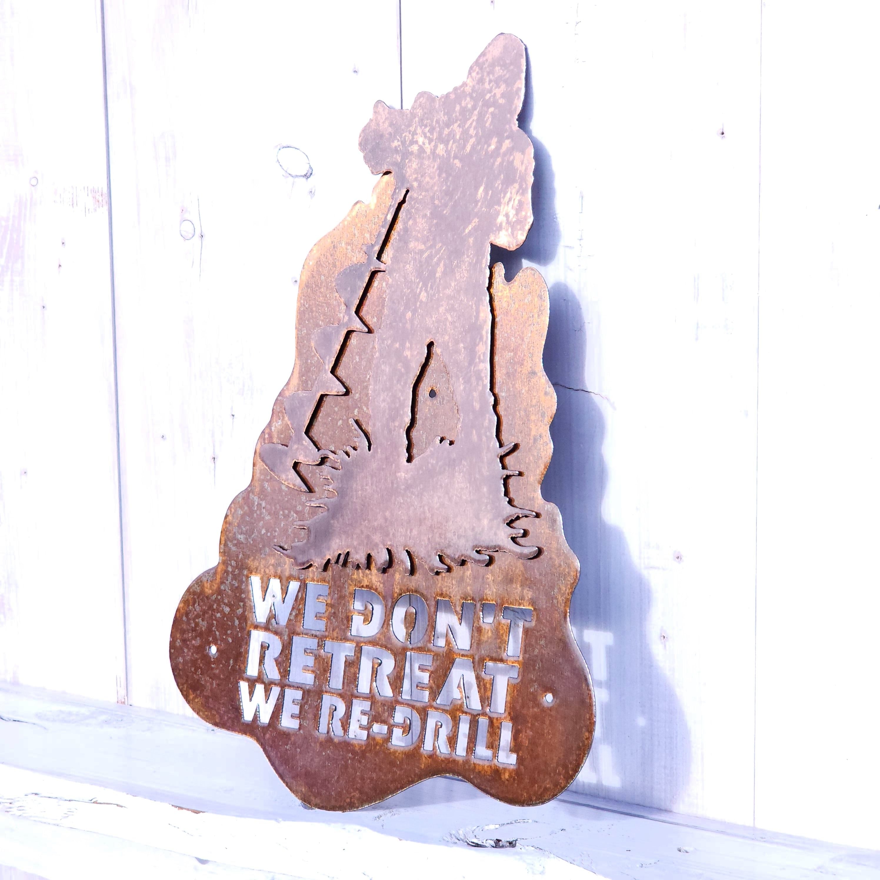 We Don't Retreat We Re-Drill
