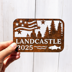 2025 Limited Edition Land Castle Plaque