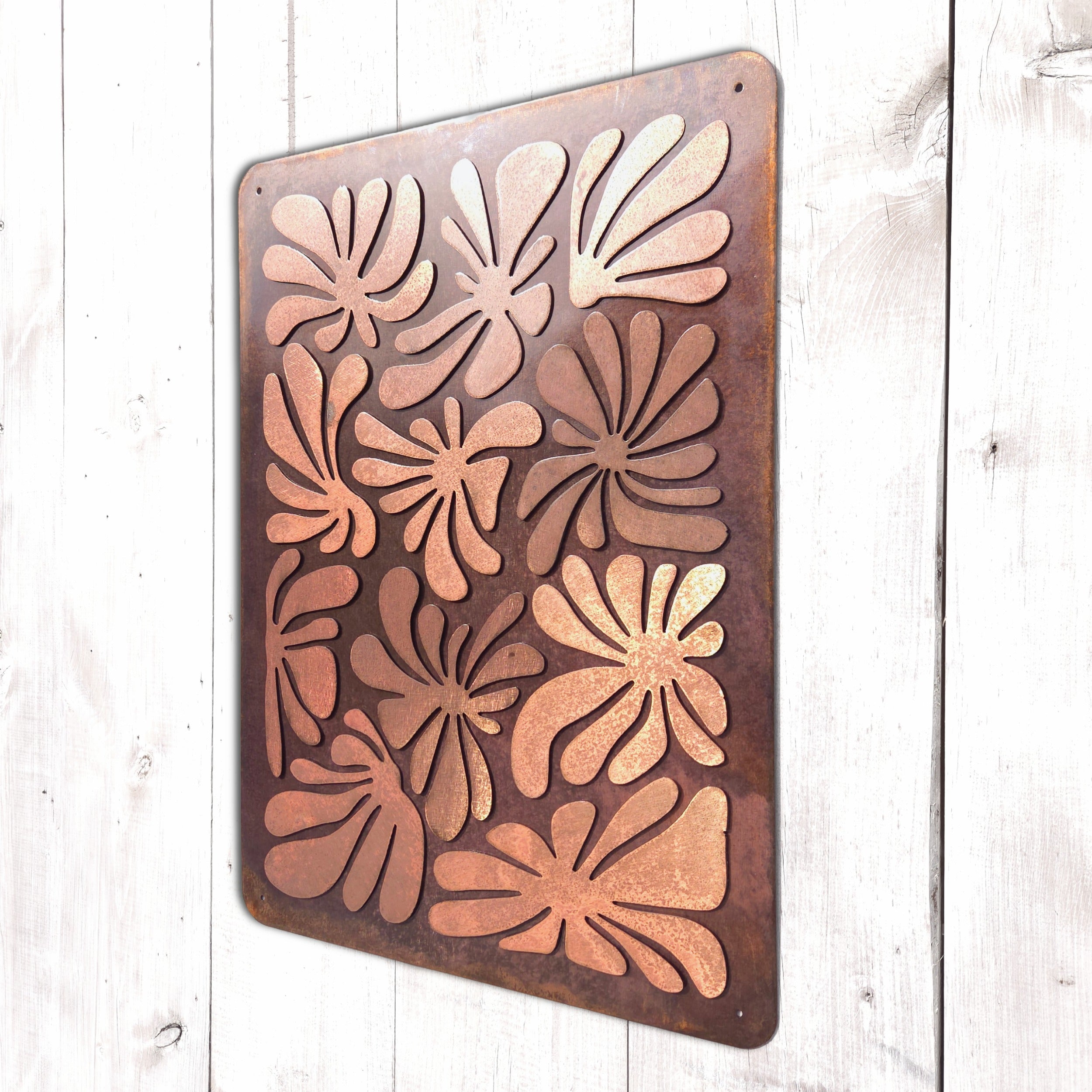 The Matchmaker Layered Copper Gallery Wall Art